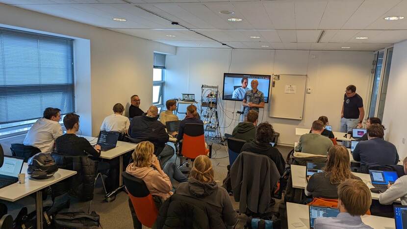 Hansken Hackathon zaal